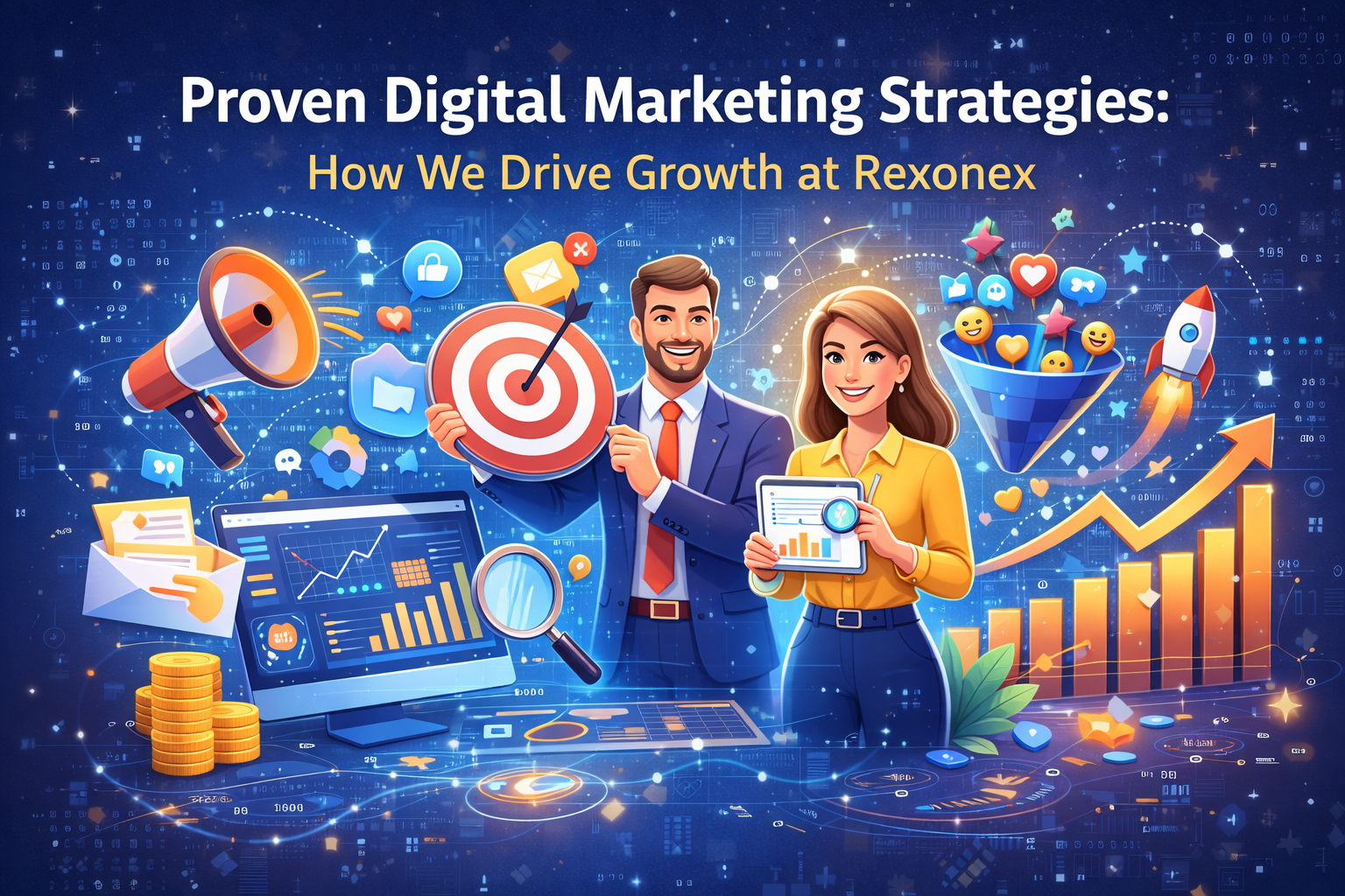 Proven Digital Marketing Strategies: How We Drive Growth at Rexonex
